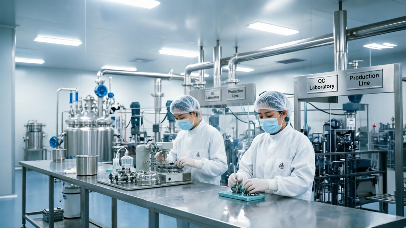 Jike Biotech peptide production workshop